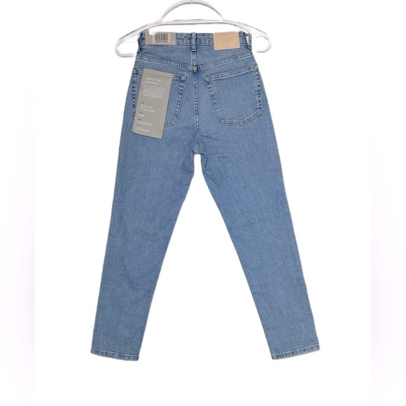 NWT Everlane High Rise ‘The Curvy Cheeky Jean,’ in Sky Blue, 23 - Picture 7 of 13